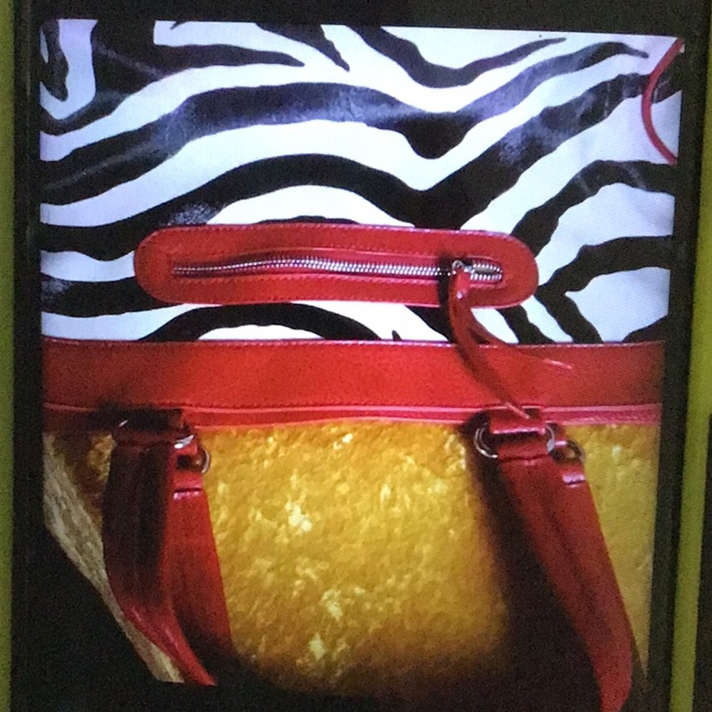 Dooney And Bourke Zebra Print Tote - image 6